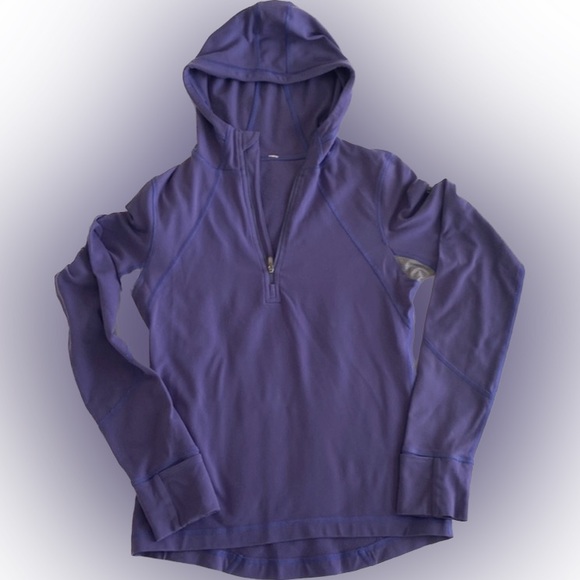 lululemon athletica Tops - Lululemon purple quarter zip hoodie